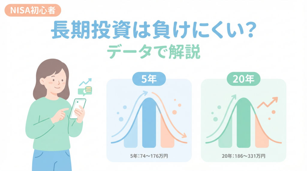 長期投資は負けにくい