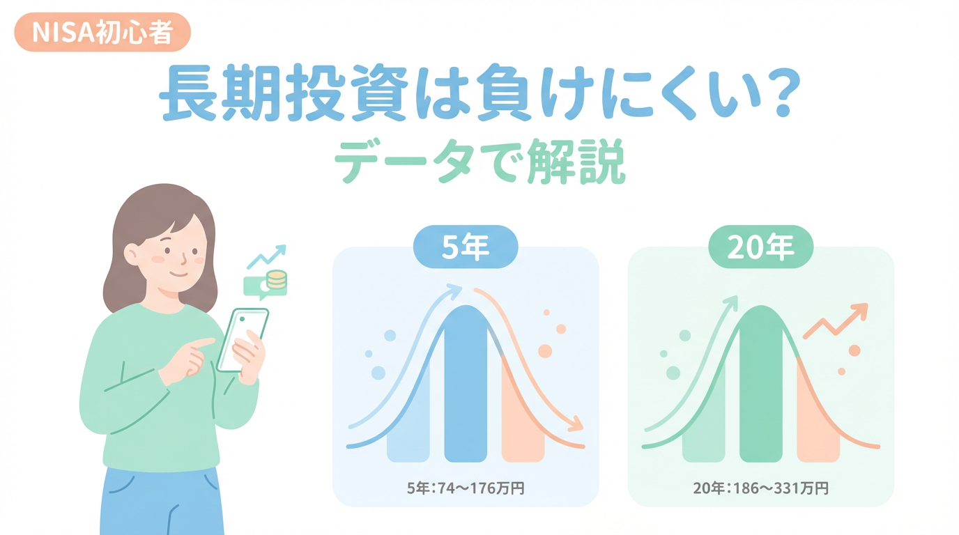 長期投資は負けにくい